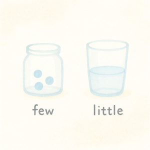 Few와 Little 차이 | A few, A little 뉘앙스까지 완벽 정리해 드릴게요