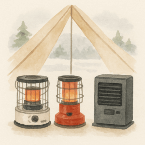 겨울캠핑 난로 비교 | 옴니 vs 파셰코 vs 팬히터 3년 써본 솔직 후기