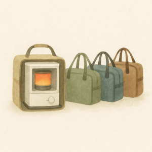 캠핑 난로 가방 추천 신일팬히터 가방 4종 직접 써본 후기