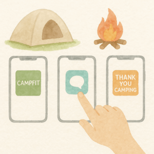 캠핑 예약 어플 비교 | 캠핏, 캠핑톡, 땡큐캠핑 3개 다 써봤습니다