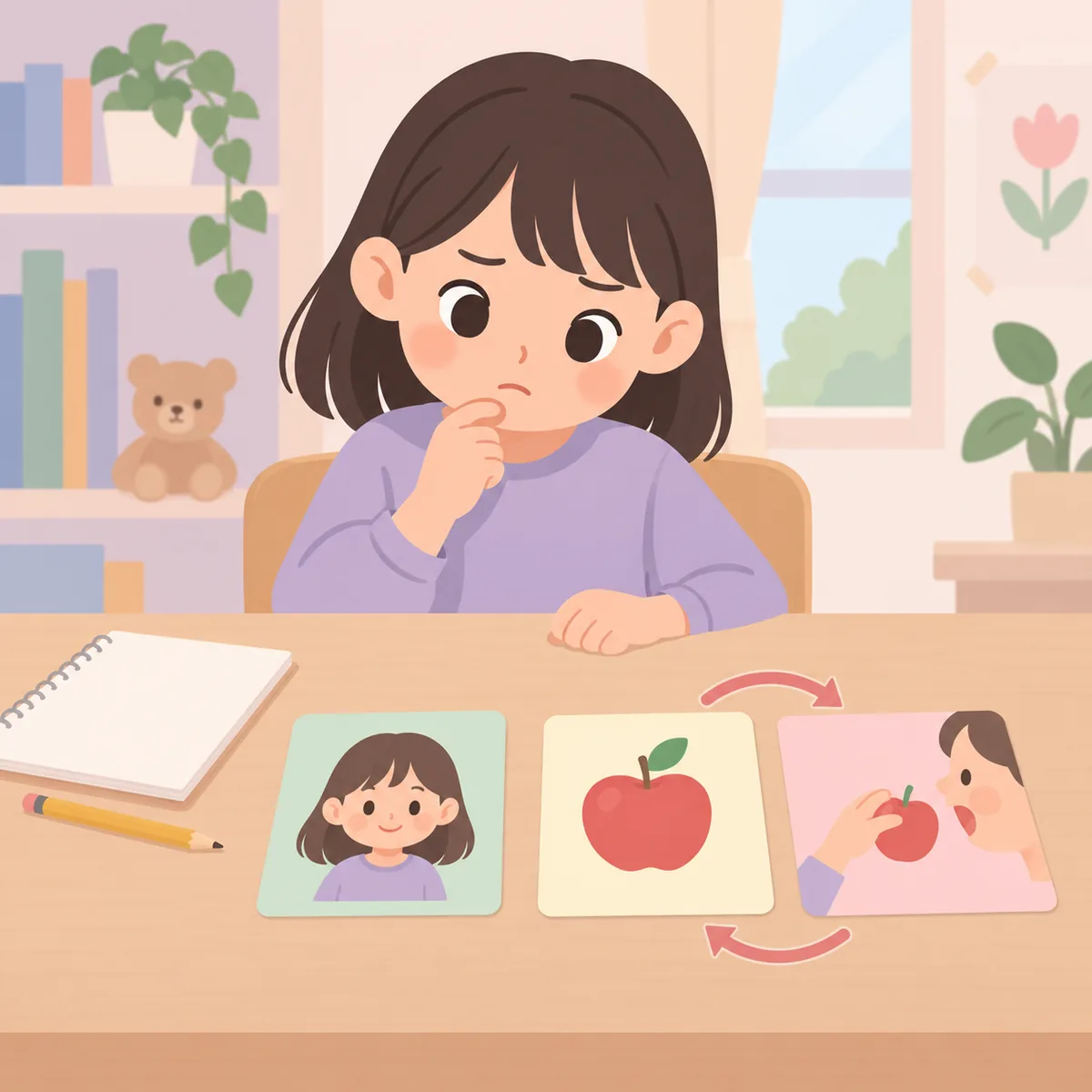 초등영어 문장쓰기 목적어와 동사 순서를 바꿔 쓰는 실수