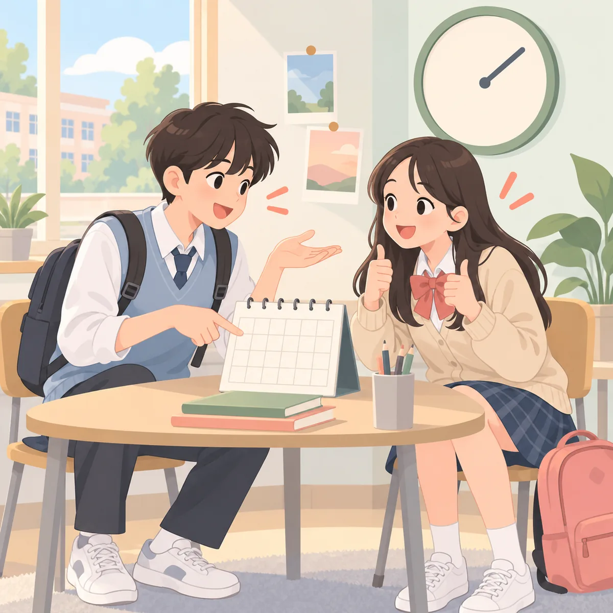 중학교영어듣기평가 제안과 약속 잡기에서 쓰이는 표현