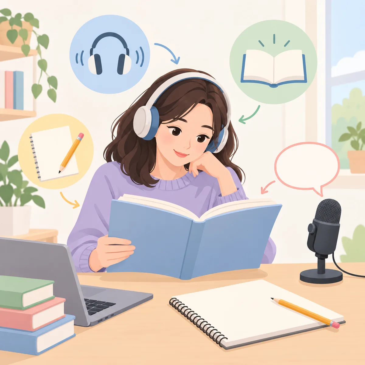 IELTS독학 네 영역 공부 순서: 리스닝·리딩 먼저, 출력 연습은 첫 주부터