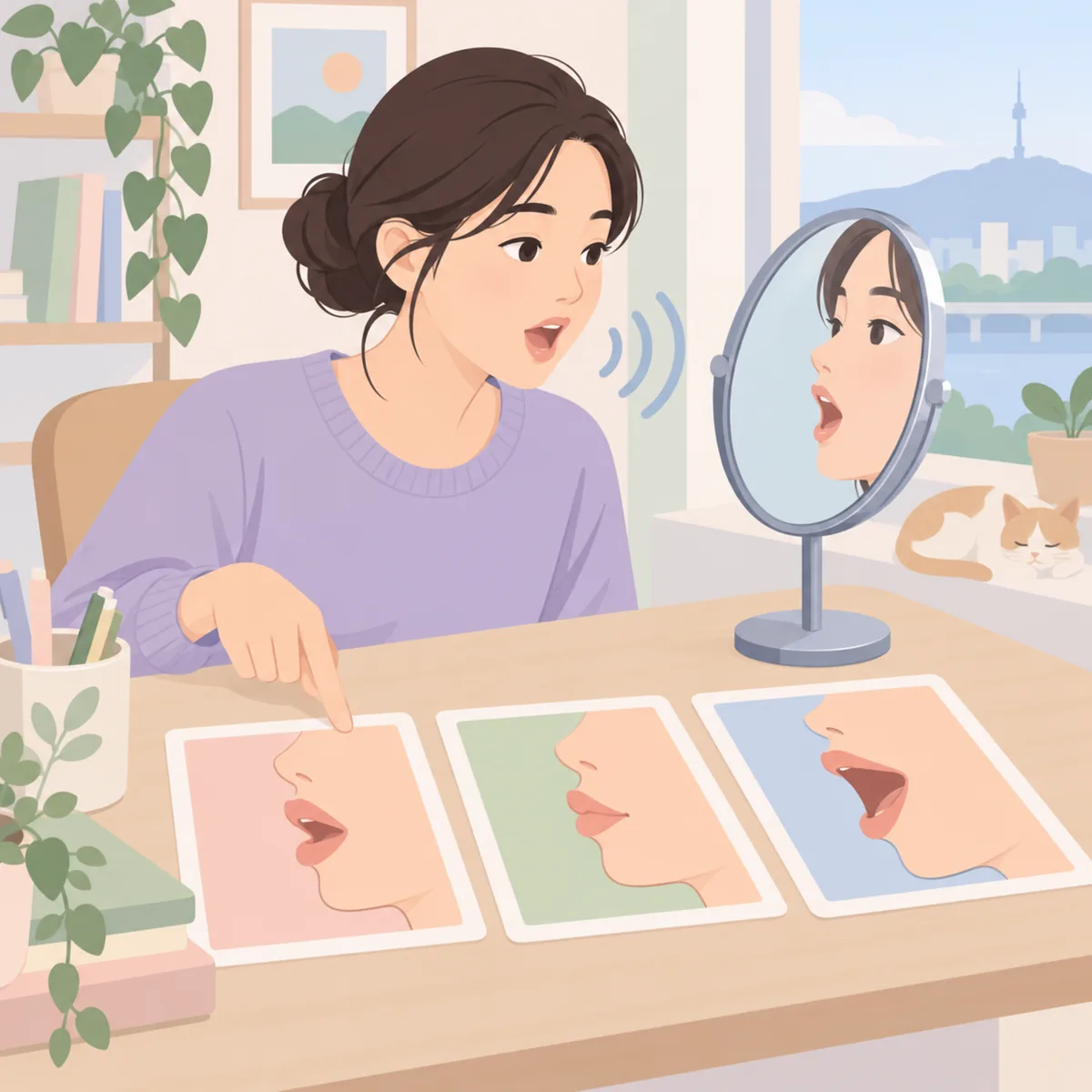 영어발음교정 한국어 화자가 자주 걸리는 소리 먼저 고르기