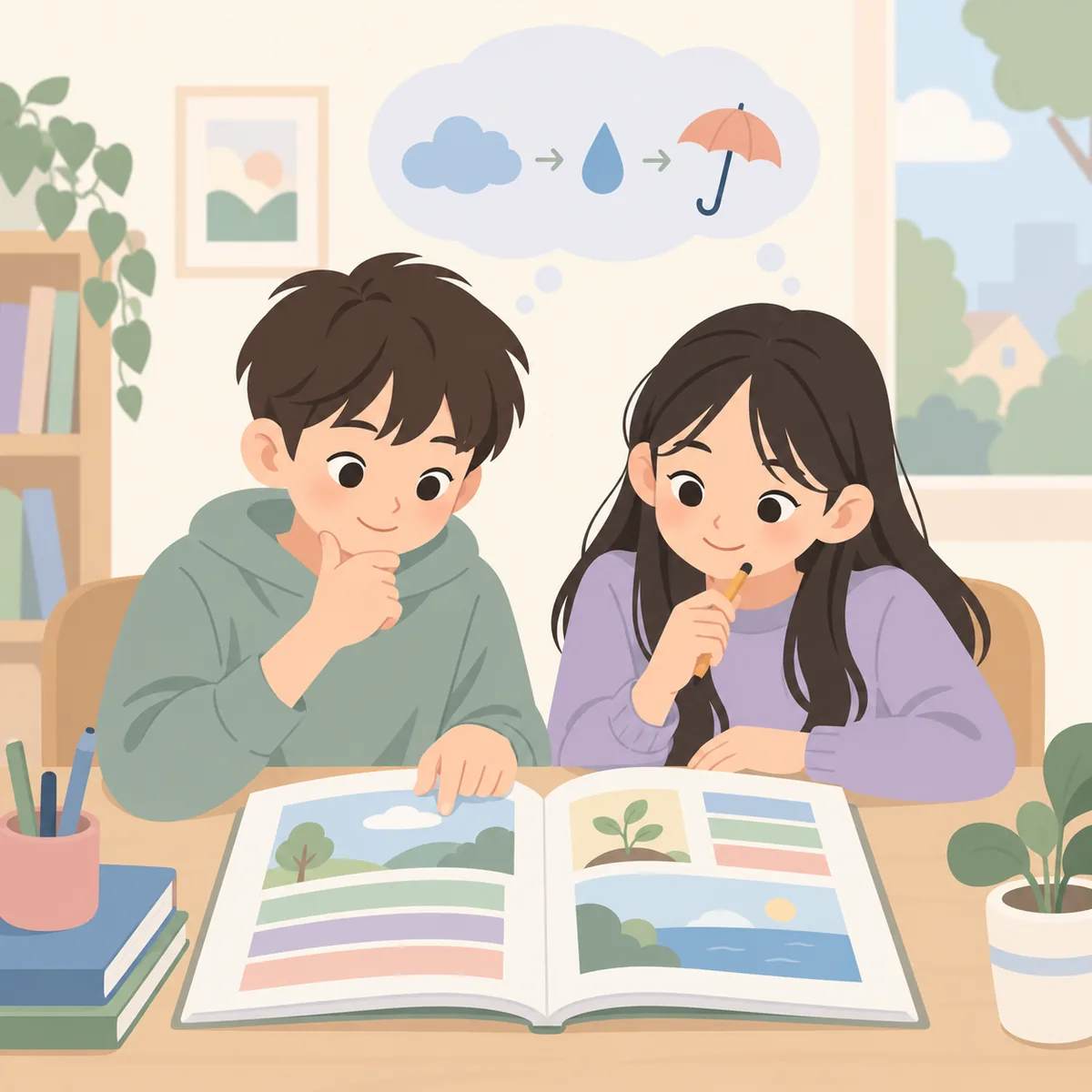 초등영어독해 5~6학년: 단락 글과 추론 문제로 넘어가는 구간
